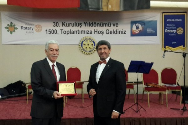 MALATYA ROTARY KULÜBÜ 30 YAŞINDA