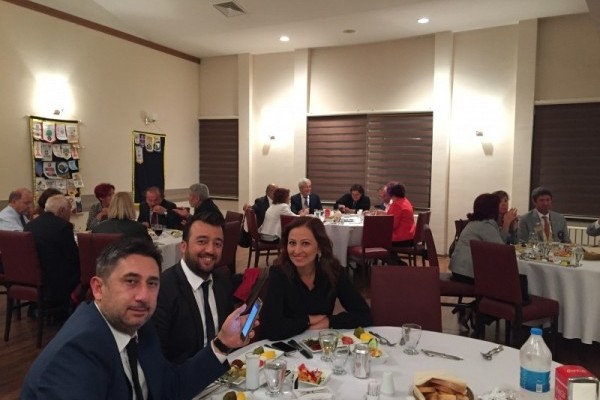 Guvernörümüz kulübümüzü ziyarete geldiler...Ostim Rotary Kulübü