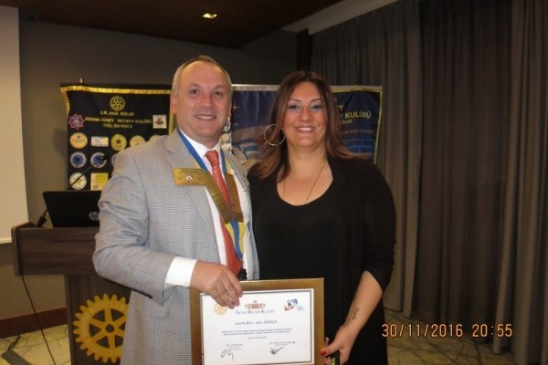 Adana Güney Rotary Kulübü 18.olağan toplantısında Rtn Aslı Gökçeden "Hayatın Sırrını" keyifle dinledi.