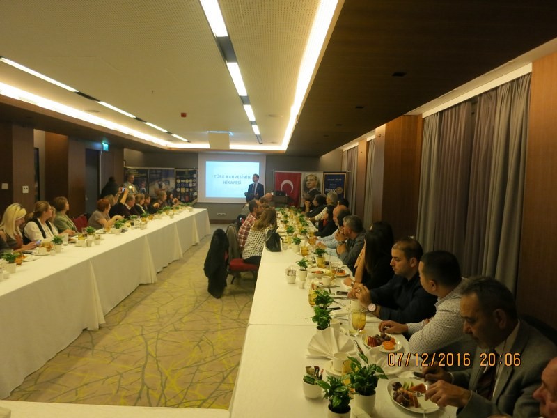 Adana Güney Rotary Kulüp Toplantısında Türk Kahvesi konuşuldu
