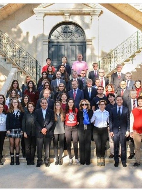 Çukurova-TAC İnteract Kulübümüz Avrupa Büyükelçileri Sunumu