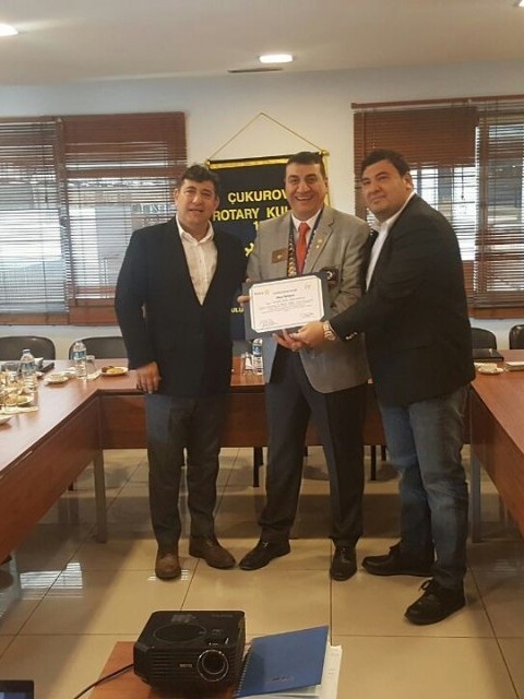 Çukurova Rotary Gizir Ahşap A.Ş İşyeri ziyareti