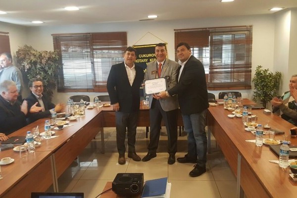 Çukurova Rotary Gizir Ahşap A.Ş İşyeri ziyareti