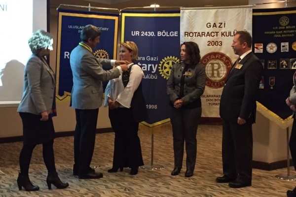 ANKARA GAZİ ROTARY KULÜBÜ GUVERNÖR ZİYARETİ