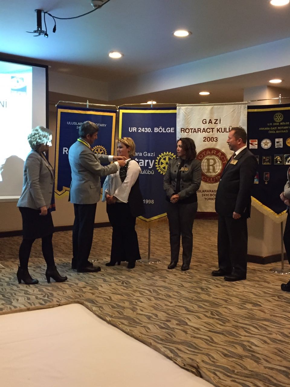 ANKARA GAZİ ROTARY KULÜBÜ GUVERNÖR ZİYARETİ