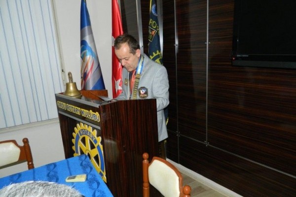 ORDU ROTARY KULÜBÜNÜN KONUĞU  ORDU GÖRME ENGELLİLER SPOR KULÜBÜ DERNEĞİ BAŞKANI  VEDAT YAVUZ OLDU.
