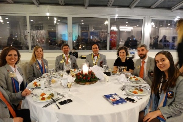 Ankara Emek Rotary kulübü Guvernör ziyareti ve 20. yıl Balosu