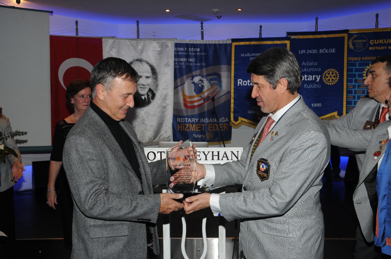 Çukurova Rotary Meslek Hizmet Ödülü