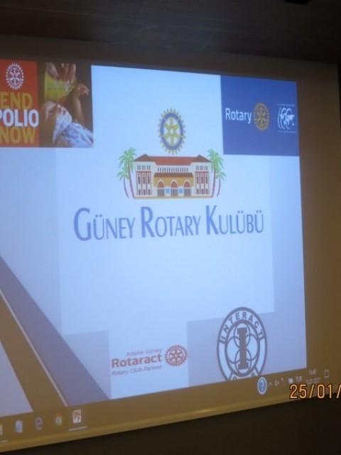 Adana Güney Rotary Kulübü  2017-2018 dönemi As başkan yönetim kurulunu tanıttı