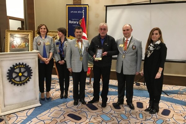 Samsun Rotary Kulübü Meslek Hizmetleri Ödülü