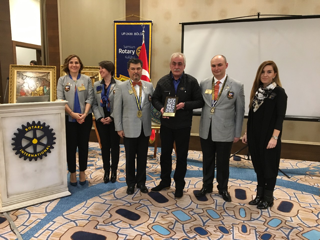 Samsun Rotary Kulübü Meslek Hizmetleri Ödülü