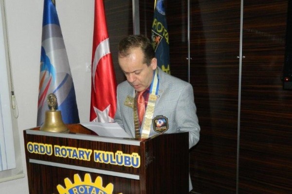 ORDU ROTARY KULÜBÜ ORDU ROTARACT KULÜBÜ İLE ORTAK TOPLANTI YAPTI.