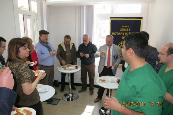 Adana Güney Rotary Kulübü iş yeri ziyareti