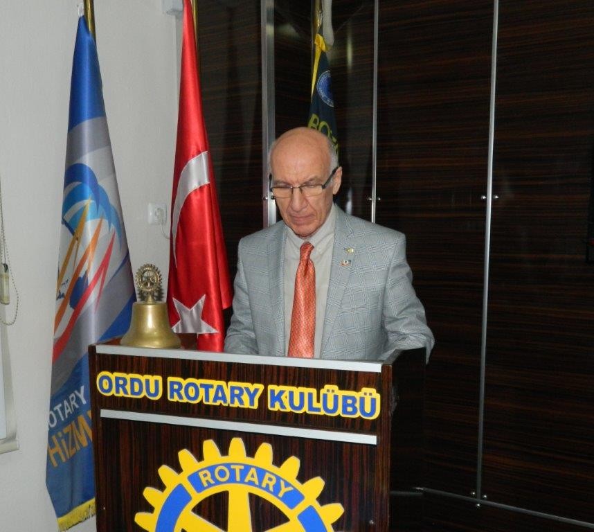 ORDU ROTARY KULÜBÜ ROTARYNİN KURULUŞUNUN 112 YILDÖNÜMÜNÜ KUTLADI