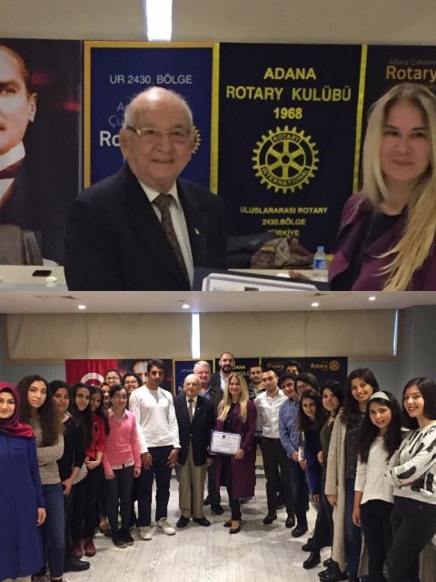 Çukurova Rotary Toplum Liderleri Geliyor 15.Oturum-Fatma Çelenk-Sürdürülebilir İletişim