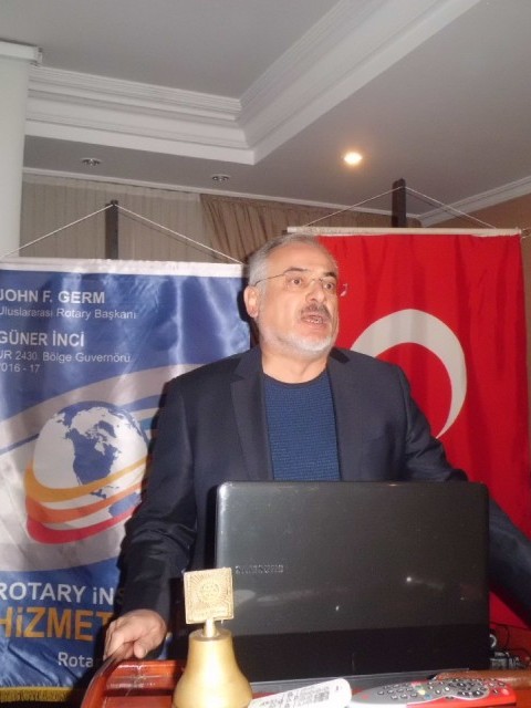 Antakya Defne Rotary Kulübü, bu haftaki toplantı konuşmacı konuğumuz Dr.Necdet Özkayaydı,bizlere bilmediğiz yönleriyle Antakyayı anlattı.
