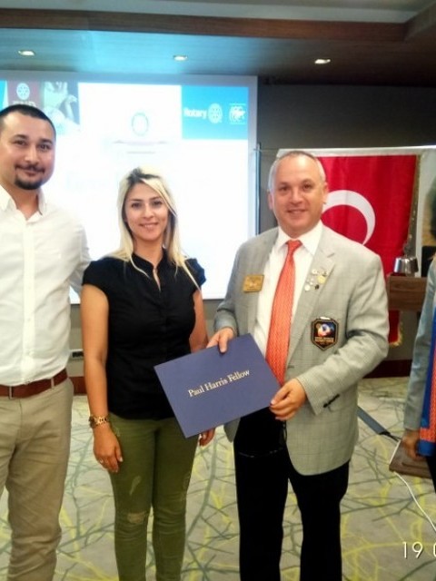 Adana Güney Rotary Kulübü PHD ödül töreni