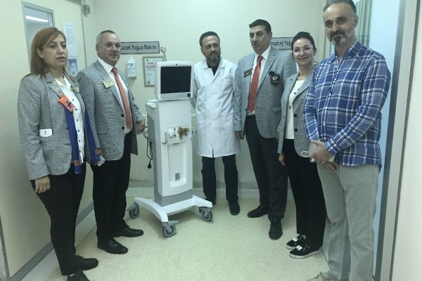 Çukurova Üniversitesine -Ventilator Bağışı