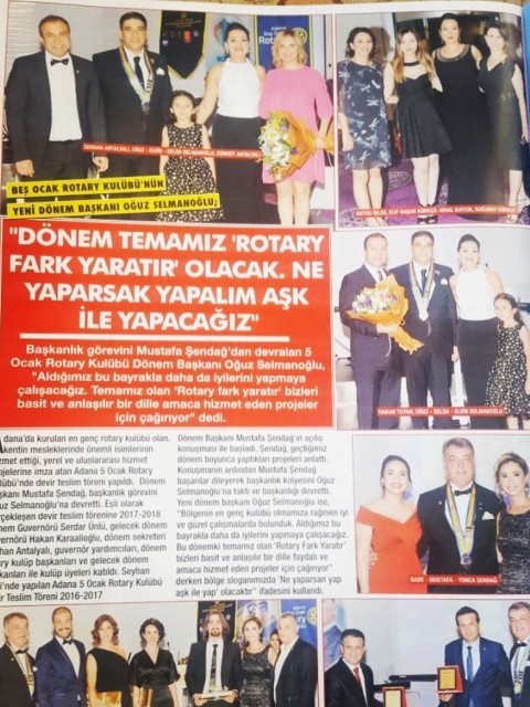 Adana 5 Ocak RK Devir Teslim Töreni Basın Haberleri