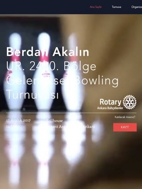 UR 2430. Bölge Geleneksel Berdan Akalın Bowling Turnuvamızın Web Sitesi