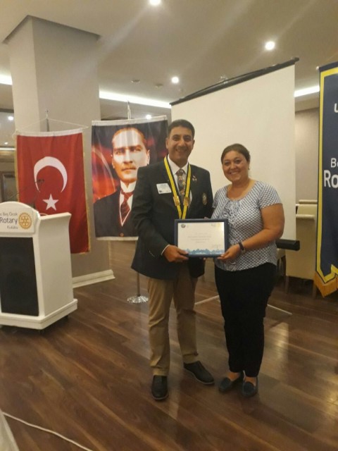 Adana 5 Ocak RK 'nün 6. toplantısında Sn.Ayşegül Gökçe Konuşmacı Konuğumuzdu