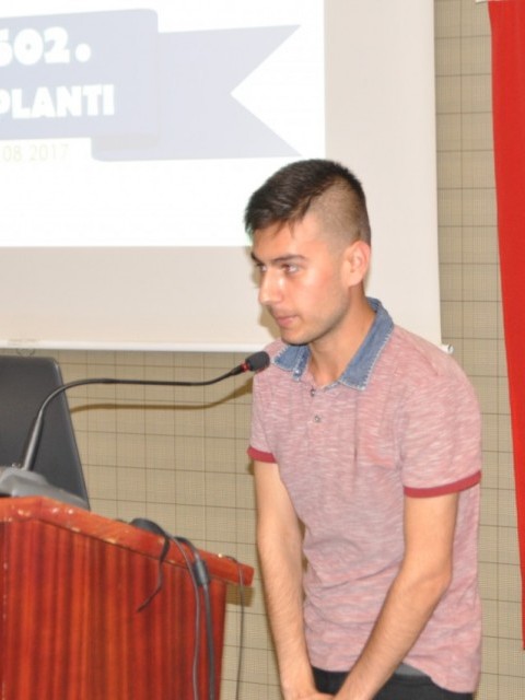 BURSİYERİMİZ SAMET DEMİRTAŞ 10 AĞUSTOS TARIHINDE KONUĞUMUZ OLDU