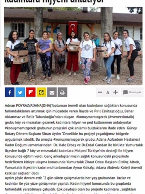 yumurtalık projemiz basında