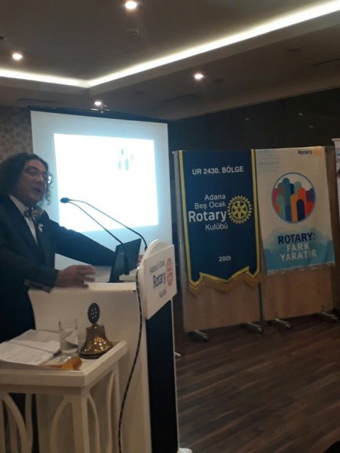 Adana 5 Ocak RK  Rotary Bilgileri ve Eğitim Komitesini Ağırladı