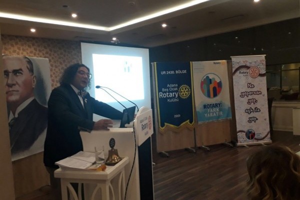 Adana 5 Ocak RK  Rotary Bilgileri ve Eğitim Komitesini Ağırladı