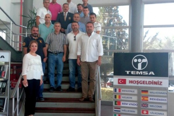 Adana Çukurova RK TEMSA fabrikası işyeri ziyareti