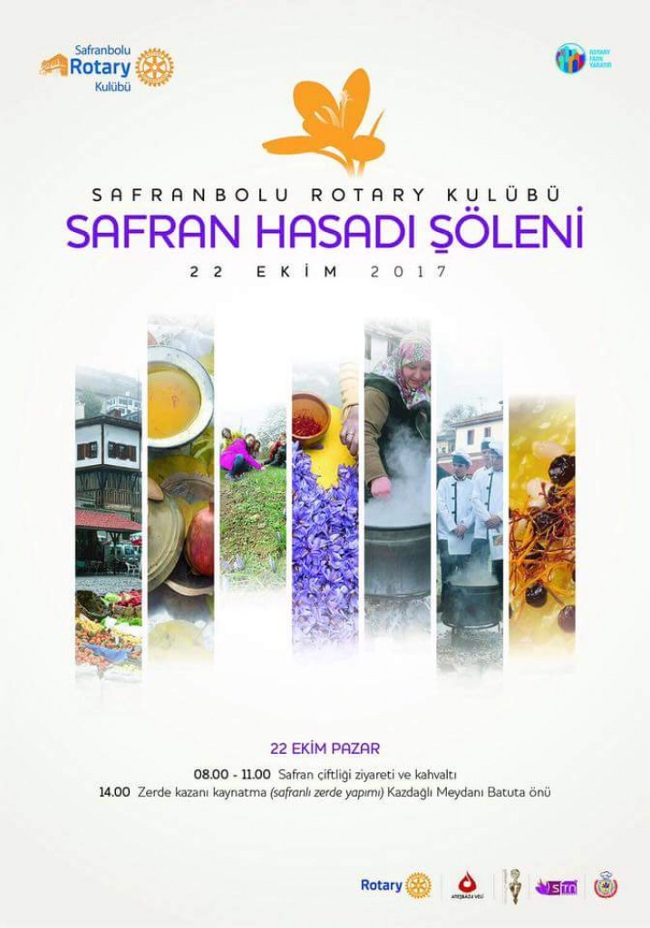 Safranbolu Rotary Kulübü Safran Hasadı Şölenimiz 