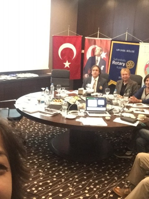 Safranbolu Rotary kulübümüzü Bölge Eğitim Komitesi ziyaret etti