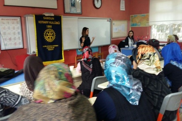 SAMSUN ROTARY OLARAK KÖY-KA PROJEMİZİ KUMKÖY TOPLUM BİRLİĞİMİZDE GERÇEKLEŞTİRDİK.