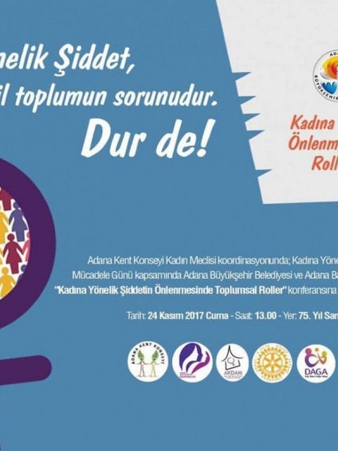 kadına şiddete dur de