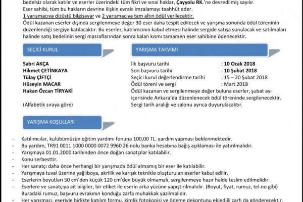 Çayyolu RK - Resim Yarışması