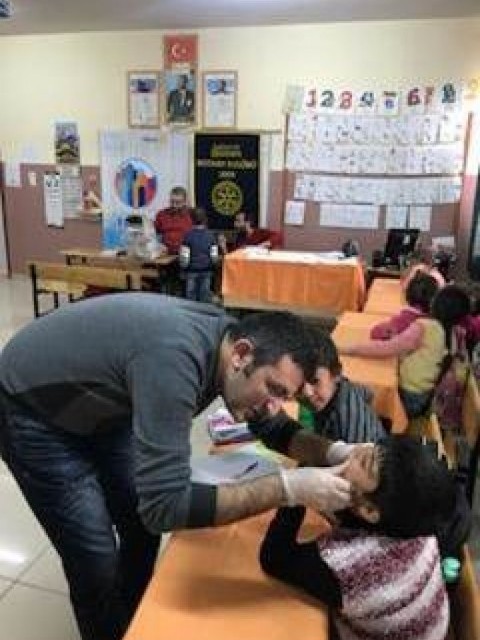 Gaziantep Zeugam RK Beşkuyu İÖO diş ve göz taraması
