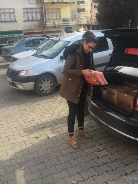 Ordu Rotary Kulübü Gölköy İlçesindeki Öğrencilere Kitap Desteği sağladı.