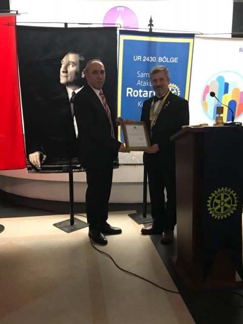 Atakum Rotary Kulübü 28. Kuruluş Yıldönümü