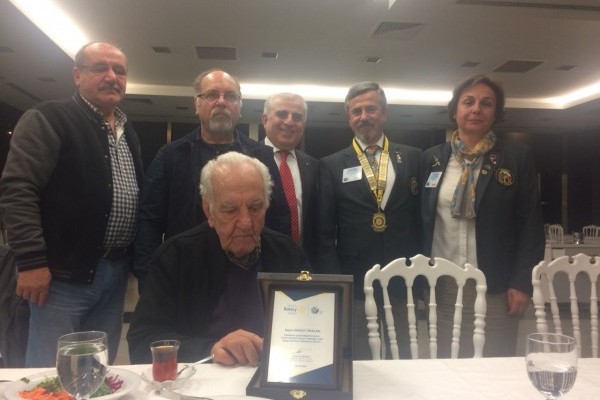 Atakum Rotary Kulübü Meslek Hizmet Ödülü