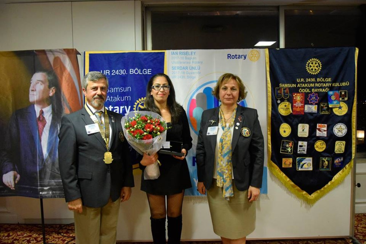 Atakum Rotary Kulübü 24 Kasım Öğretmenler Günü kutlaması