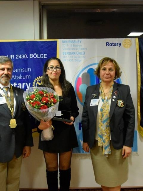 Atakum Rotary Kulübü 24 Kasım Öğretmenler Günü kutlaması