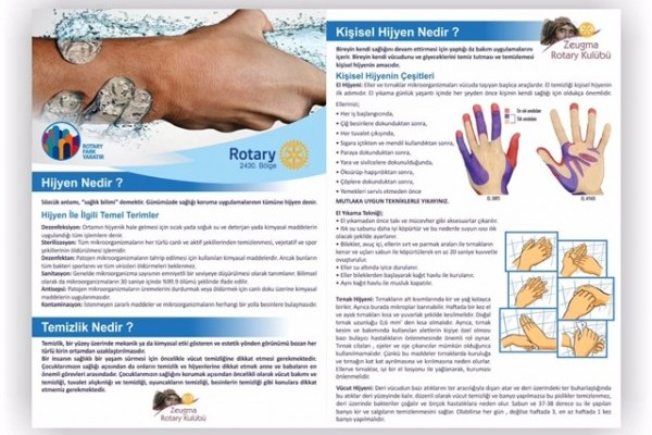 Gaziantep zeugma rotary kulübü beşkuyu köyü seminerleri