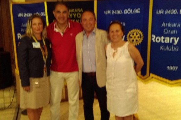 Ankara Oran Rotary Kulübü - Başkent RK ev sahipliğinde ortak toplantı - 02.08.2017