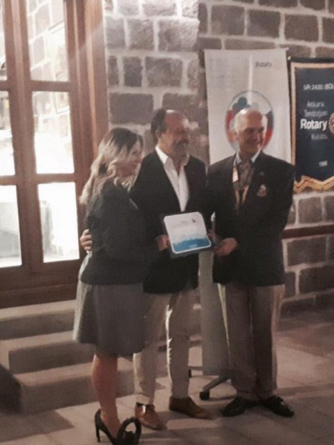 Ankara Oran Rotary Kulübü - Oran RK ev sahipliğinde ortak toplantı- Konuşmacı: Ünsal Ünlü- 22.08.2017