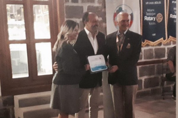 Ankara Oran Rotary Kulübü - Oran RK ev sahipliğinde ortak toplantı- Konuşmacı: Ünsal Ünlü- 22.08.2017