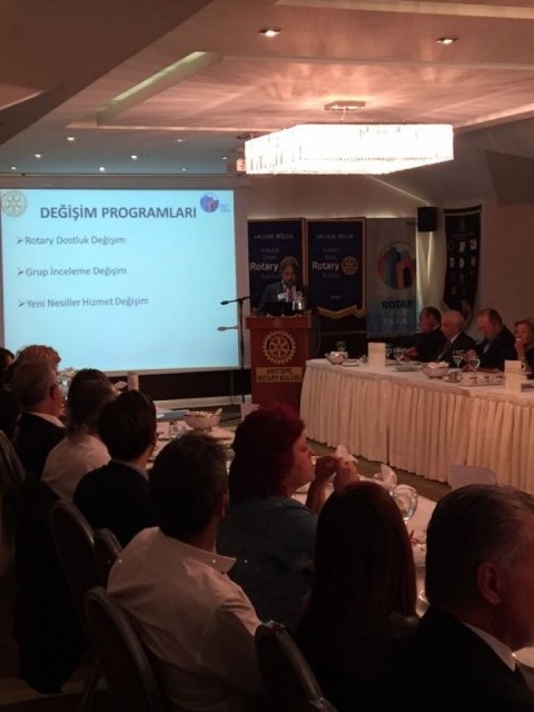 Ankara Oran Rotary Kulübü - Anıttepe RK ev sahiplğinde ortak toplantı- Rotary Bilgileri Komitesi- 25.09.2017