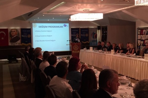 Ankara Oran Rotary Kulübü - Anıttepe RK ev sahiplğinde ortak toplantı- Rotary Bilgileri Komitesi- 25.09.2017