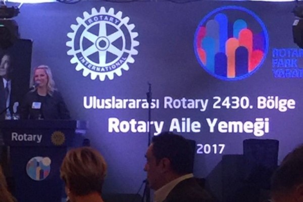 Ankara Oran Rotary Kulübü - Rotary Aile yemeği/ Bölge Görevi  -  14.10.2017