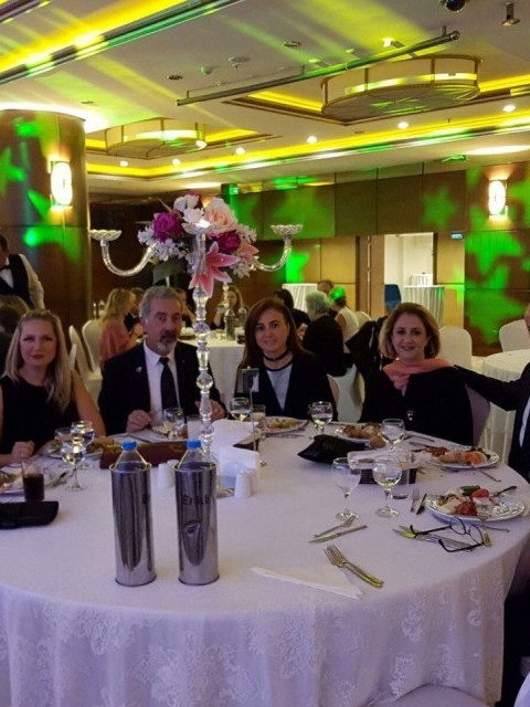 Ankara Oran Rotary Kulübü - İncek Rotaract Kulübü kuruluş balosuna katılım -  11.11.2017