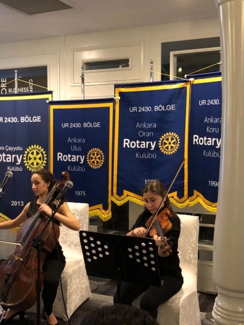 Ankara Oran Rotary Kulübü - Intercity toplantısı Çayyolu RK ev sahipliğinde düzenlendi. -  08.01.2018